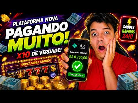 PLATAFORMA NOVA LANÇADA HOJE - PLATAFORMA NOVA PAGANDO - PLATAFORMA NOVA 2026 - PLATAFORMA NOVA!