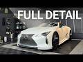 LEXUS LC CV Interior&exterior Full Detail | Car Wash | Car Detail | ASMR |