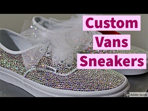 custom bling shoes