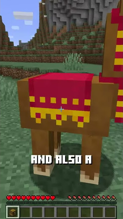You can TAME Llamas