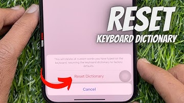 How to Reset Keyboard Dictionary on iPhone 13 Pro Max | Restore Default Keyboard Settings iOS 15