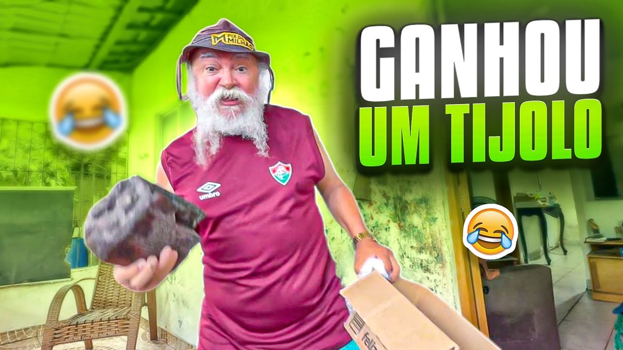 LUIZ DO SOM GANHOU UM TIJOLO 🤣🤣🤣 | RECEBIDOS DO LUIZ DO SOM 