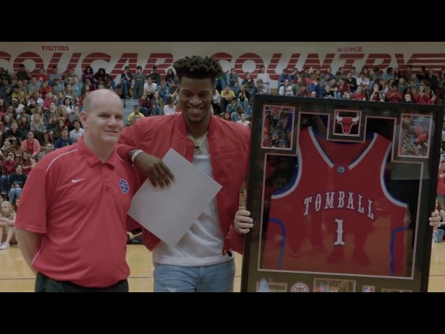 Jimmy Butler High School Basketball Jersey Tomball 