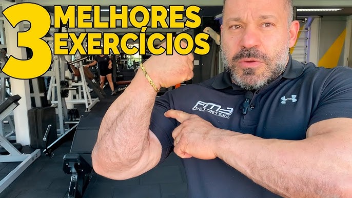 6 Exercícios Treino de Bíceps Pesado Completo - Para construir