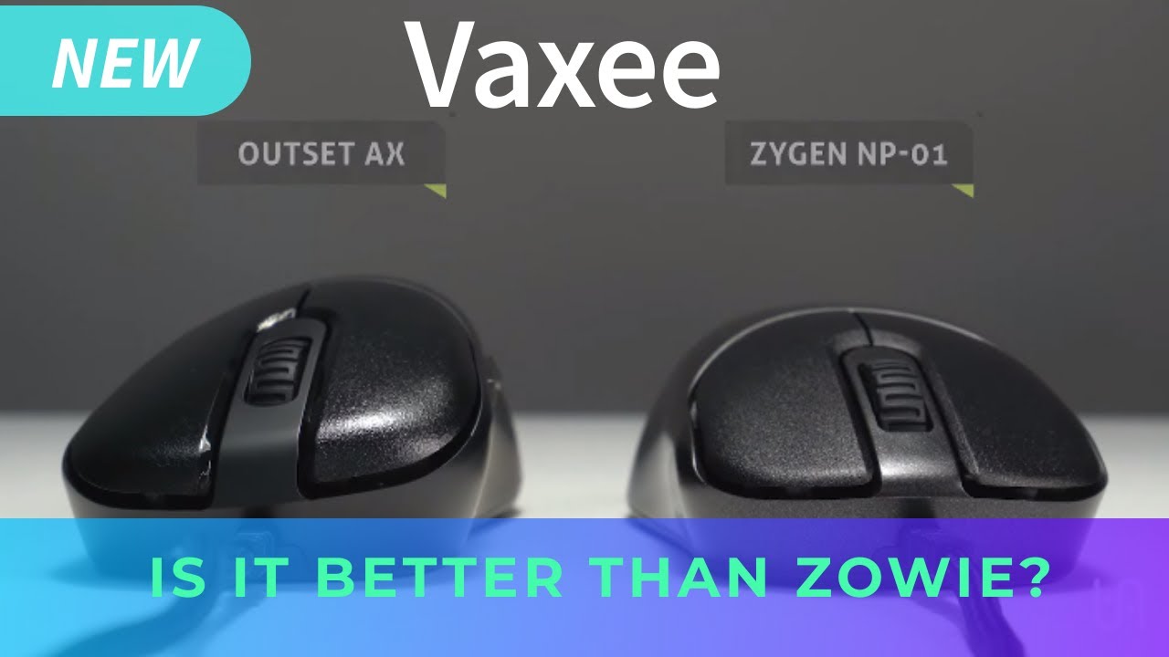 Better than Zowie? Vaxee Zygen NP 01 vs Outset - YouTube