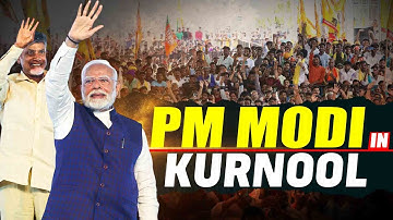 PM Modi lays foundation stone, inaugurates development works in Kurnool, Andhra Pradesh