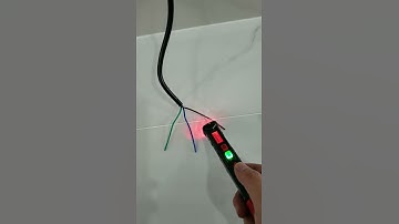 How to use a voltage tester pen to distinguish between Null/Fire Wire