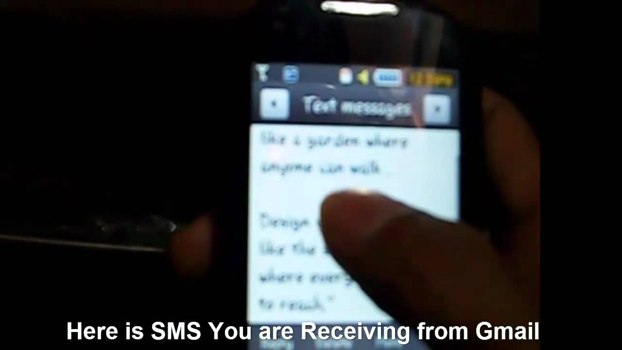 How to Send SMS from Gmail Account to Mobile - YouTube