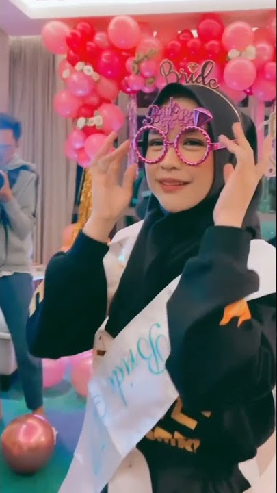 KESERUAN BRIDAL SHOWER RIA RICIS DAN SAHABAT SAHABATNYA.. #shorts