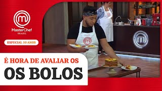 Avaliando o bolo PERFEITO | Especial de 10 anos | BAÚ MASTERCHEF