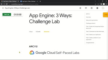 App Engine: 3 Ways: Challenge Lab | ARC112 | Solution