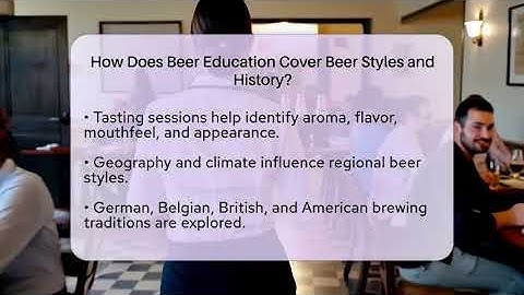 How Does Beer Education Cover Beer Styles and History? | The Pint Guy