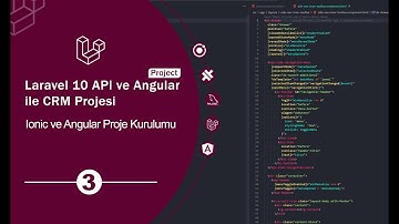 Laravel 10 API ve Angular ile CRM Projesi: Ionic ve Angular Kurulumu
