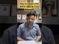 How to clear UPSC EPFO 2025 in First Attempt?