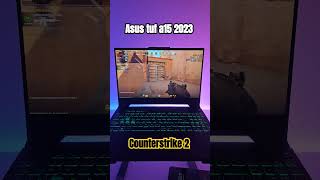 RTX 4060 Laptop | Counterstrike 2 | Asus TUF A15 - FSR  #asustuf #a15 #rtx4060