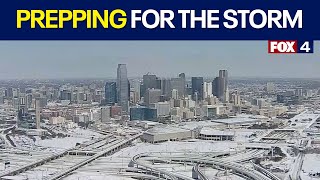 North Texas businesses help prepare for winter storm