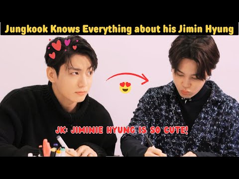 Jikook Jeon I Know Everything About Jimin Jungkook! Jungkook Is A Jiminpedia 2024