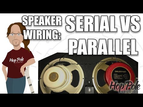 Speaker Wiring for guitar cabs - Series Vs Parallel (Including Audio Examples)