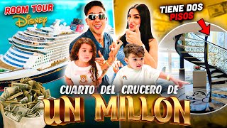 HABITACIÓN DE 1 MILLÓN DEL CRUCERO 💵 Room tour 🚢 Jukilop | Juan de Dios Pantoja