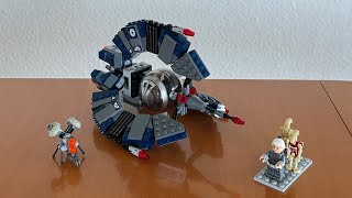 Lego Star Wars 75044 Droid Tri-Fighter Speedbuild