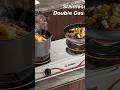 WISDOMMAN Infrared gas stove double stove large firepower household desktop gas stove