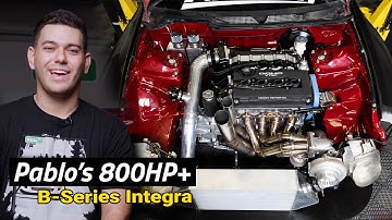800+HP Turbo Integra - Built In His Home Garage!!