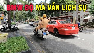 Anh Bmw Lịch Sự Quá Chừng Kẹt Xe Vẫn Tìm Cách Tấp Vào Lề Nhường Đường Cho Đoàn Vip