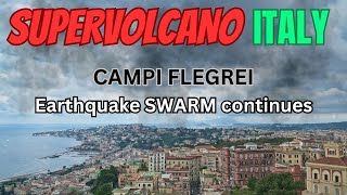 Intense earthquake swarm in progress in Italy's Phlegrean Fields Volcano #italy #volcano #earthquake