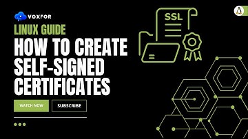 Linux SSL Certificate Setup | Create, Sign & Install with Apache