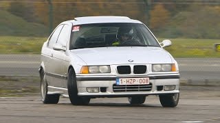 BMW e36 323ti drifting @ Weeze II - Germany