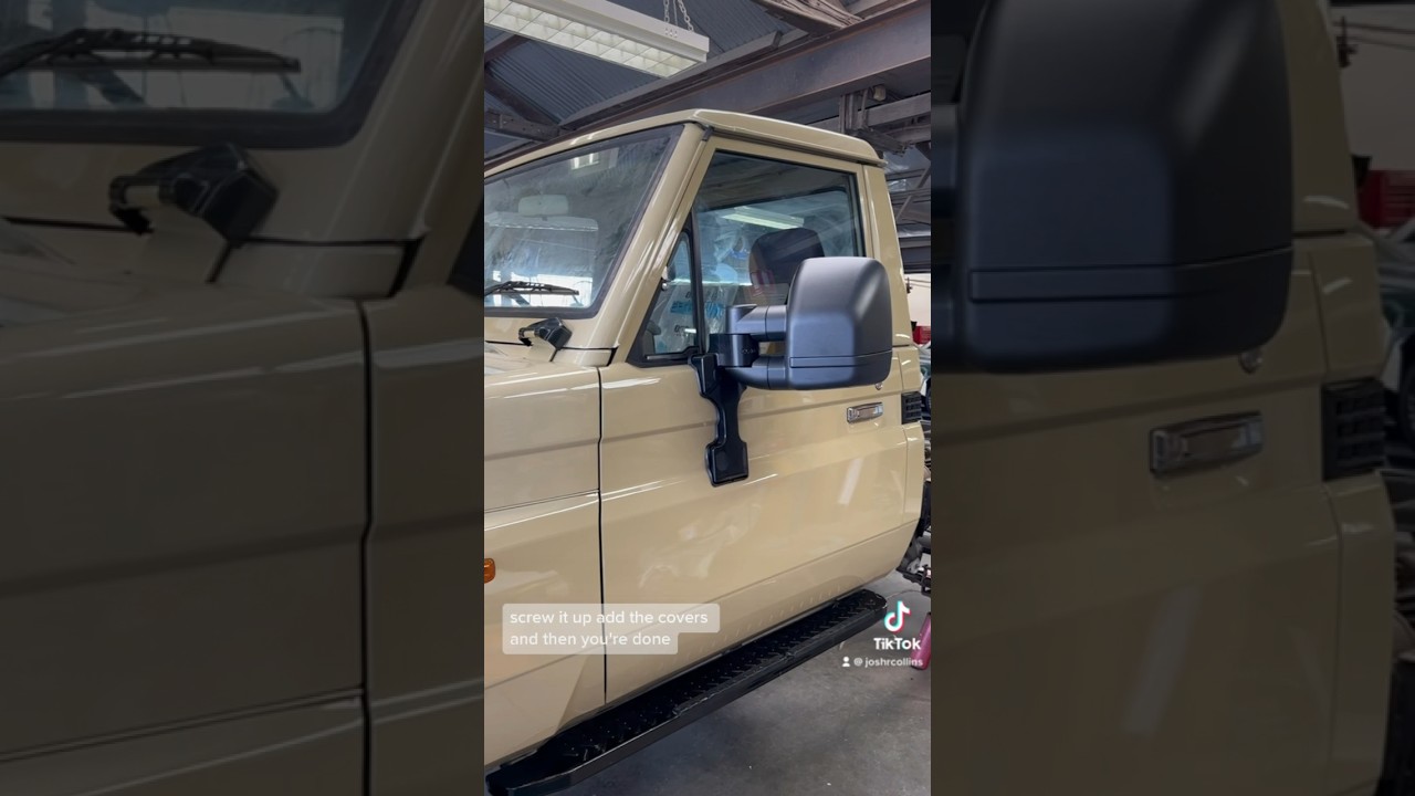 Зеркала Clearview установлены на Land Cruiser 75 серии. @CLEARVIEWACCESSORIES 