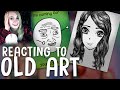 REACTING TO OLD ART | Episode 1 | Jenna Drawing