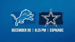 Lions vs. Cowboys Game Trailer | 2023 Week 17