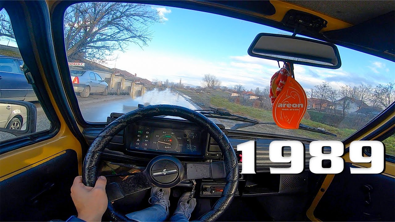 1989 Zastava 150p (Polski Fiat) 0.6 24HP POV Test Drive#10