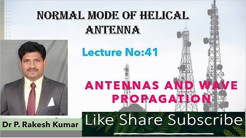 Normal Mode of Helical Antenna