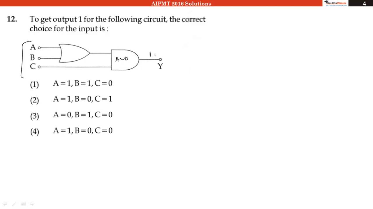 AIPMT 2016 Video Solution Physics Question No. 12 [Code Z]