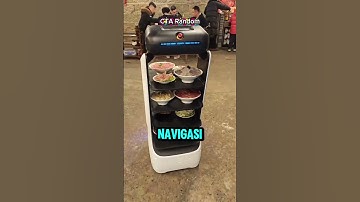 "Restoran Ini Bikin Kaget, Pelayannya Bukan Manusia Lagi!#robot