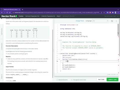 Hacker Rank Interview Preparation Kit week 1 | Problem 4