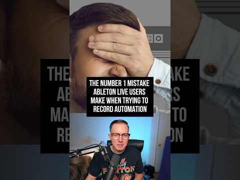 Do this before recording automation in Ableton Live #samsmyers