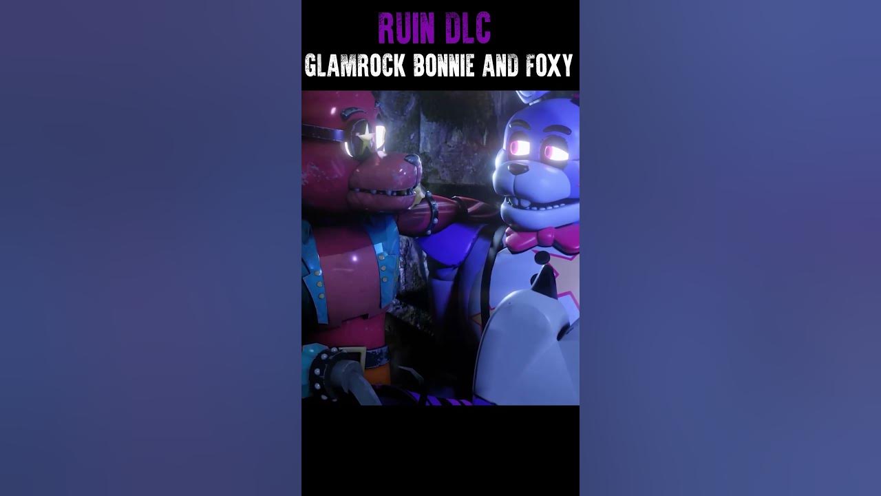 DayMoon - Glamrock Foxy e Glamrock bonnie.