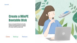 Create Windows PE Boot Disk using Disk Cloning Software Create Winpe Bootable Disk With Professional Software