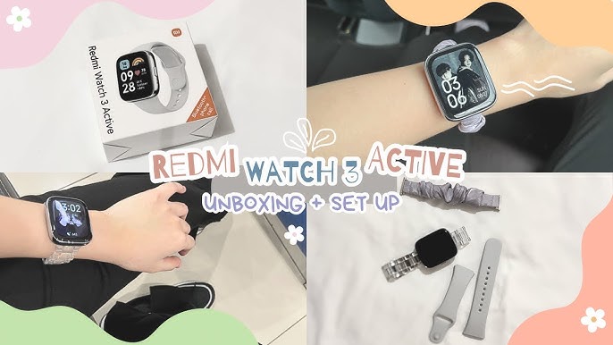 Redmi Watch 3 - Unboxing and Setup 