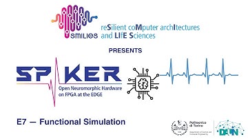 Spiker+ (E7 Functional Simulation) FPGA Spiking  Neural Network accelerators for edge application
