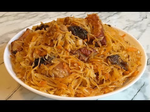 ОБАЛДЕННЫЙ БИГУС ЭТО НЕЧТО!!! / Тушеная Капуста с Мясом / Bigos Polski / Cabbage with Meat