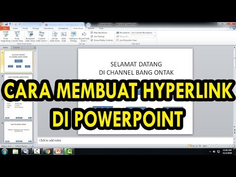 Cara Membuat Hyperlink di PowerPoint