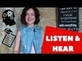 Разница между глаголами LISTEN и HEAR. Большая разница! Английский для путешествий