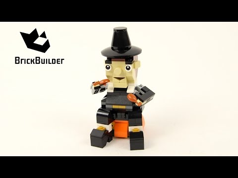 Lego Seasonal 40204 Pilgrim&#39;s Feast - Lego Speed Build