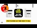 The Rebel Road - Old Time Rock &amp; Roll | Scrolling Guitar Chords &amp; Lyrics