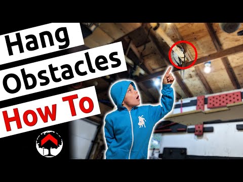 How To Hang Obstacles For Ninja Training Home Gym Setup You Hang Obstacles For Ninja Training, American Ninja Warrior Basement