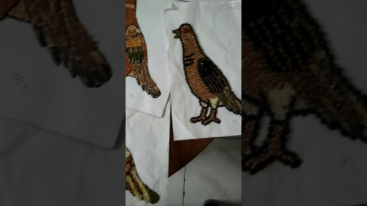 Gambar Kolase Burung Merak Dari Biji Bijian Info Terkait 